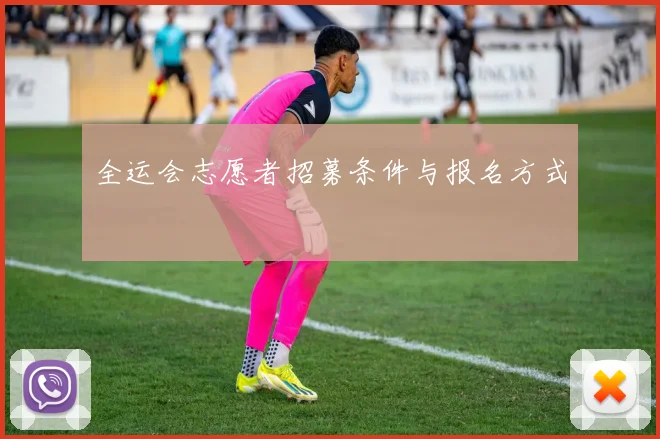 全运会志愿者招募条件与报名方式